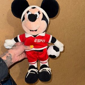 ESPN Minnie Mouse Soccer Plush Toy